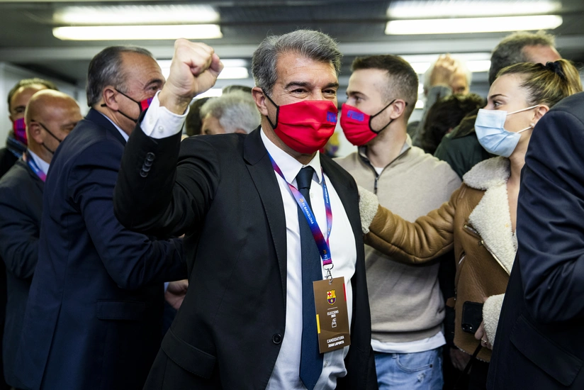 Joan Laporta Barselona klubunun prezidenti seçilib