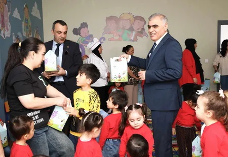AHİK uşaqlar üçün Novruz şənlikləri təşkil edir