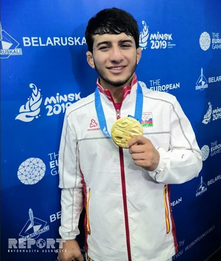 Minsk 2019: Mahir Amiraslanov claims Azerbaijans first wrestling gold