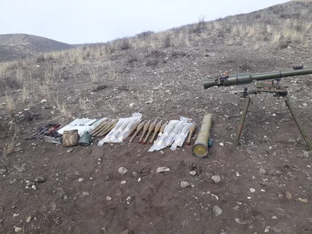 Cəbhə boyu ərazilərdə 216 partlamamış hərbi sursat aşkarlanıb