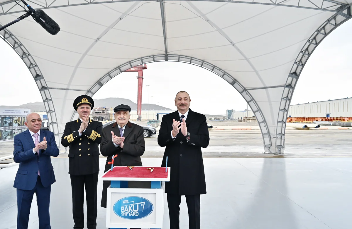 “Academician Khoshbakht Yusifzade” tanker commissioned. President Ilham Aliyev attends ceremony - UPDATED