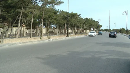 Pirallahıda mərkəzi yolun yenidən qurulması yekunlaşır - VİDEO