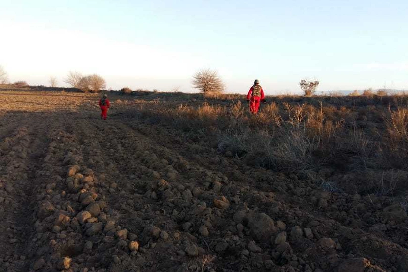 Şəmkirdə qumbara tapılıb