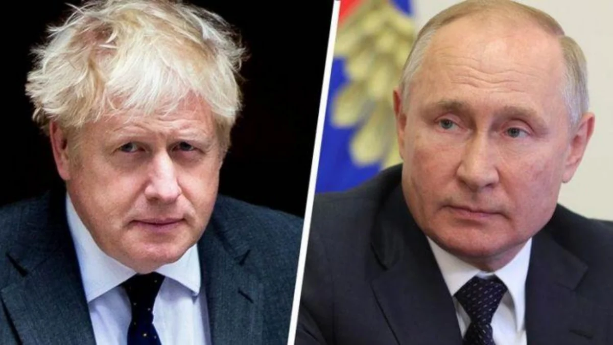 Путин провел телефонный разговор с Джонсоном