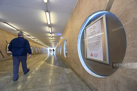 Bakı metrosunun 55 illiyinə həsr olunmuş sərgi açılıb