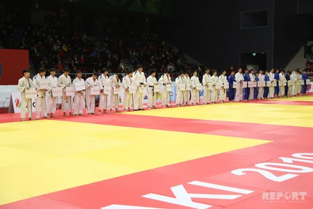 Cüdo üzrə Azərbaycan çempionatının açılış mərasimi keçirilib - FOTO