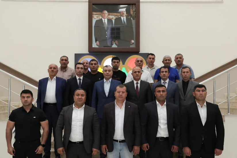 Azərbaycan Boks Federasiyasının rəsmiləri Naxçıvanda fəaliyyət göstərən məşqçilərlə görüşüb