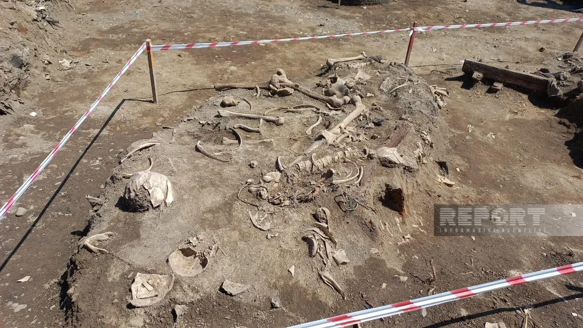 Ağdamda insan sümüklərinə bənzər sümük fraqmentlərinin aşkarlanması ilə bağlı araşdırma aparılır