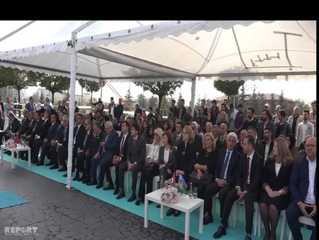 Türkiyənin Kayseri şəhərində Xocalı parkı və abidəsinin açılışı olub - FOTO