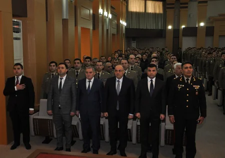 FHN-in Akademiyasında “Heydər Əliyev İli”nə həsr edilmiş tədbir keçirilib
