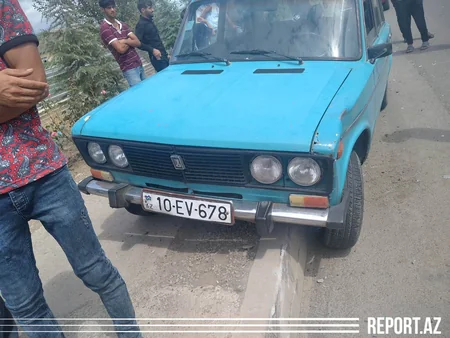 Cəlilabadda iki avtomobil toqquşdu  