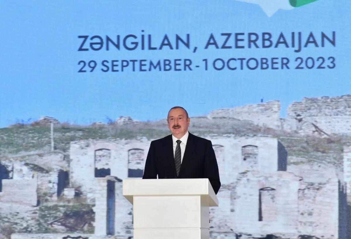 Prezident İlham Əliyev Zəngilan şəhərinə ilk qayıdışın vaxtını açıqlayıb