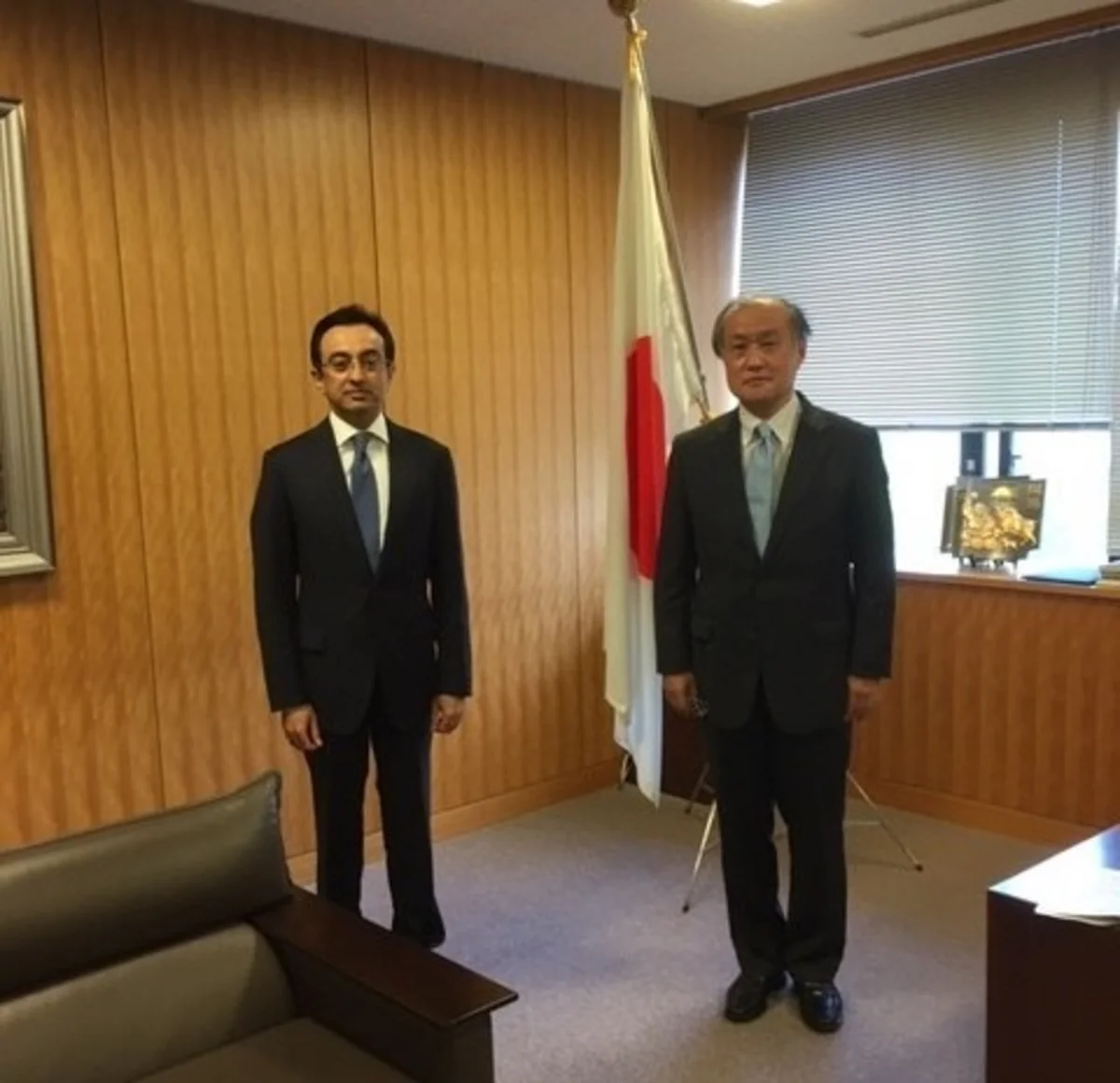 Azerbaijani ambassador meets Japanese deputy Foreign Minister