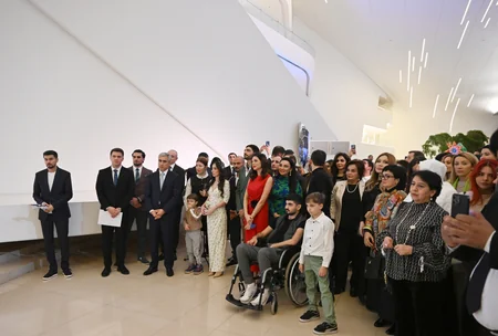 MAMA ‘Mother Nature’ international art project and ‘Participate!’ exhibition launched at Heydar Aliyev Center