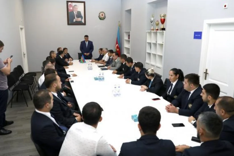 Gənc cüdo hakimlərinə dərəcə kitabçaları təqdim olunub