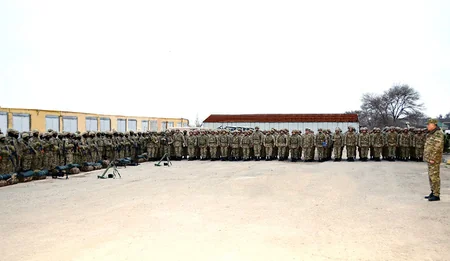 Azerbaijan’s Chief of General Staff checks combat training of several military units