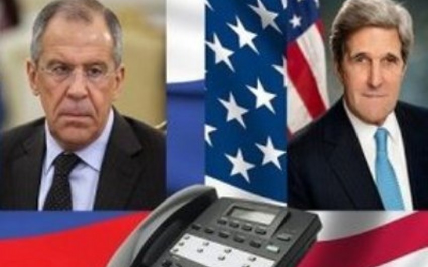 ​Sergey Lavrov və Con Kerri Dağlıq Qarabağ münaqişəsinin həlli yollarını müzakirə ediblər