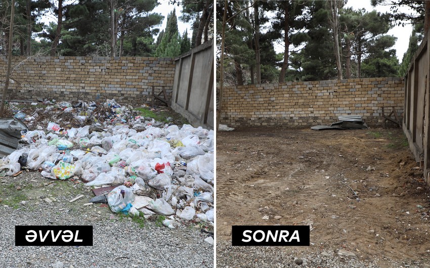 “Report”un süjeti problemin həllinə yardım etdi: zibillik tam yığışdırıldı