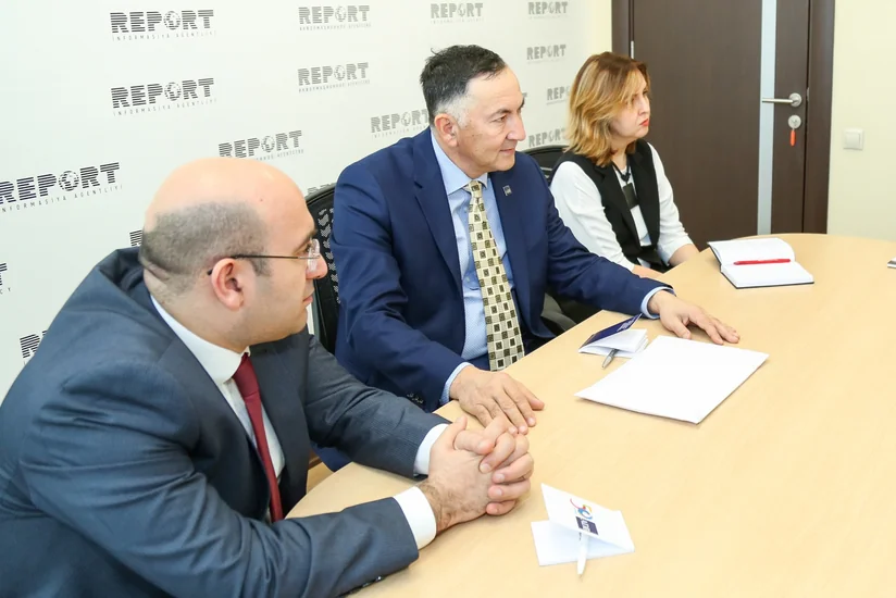 ADB-nin Azərbaycan üzrə direktoru Report İnformasiya Agentliyinin qonağı olub
