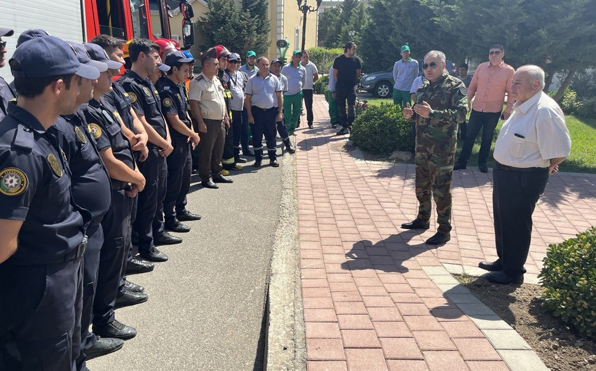 FHN Bakıda yaşayış kompleksində təlim keçirib