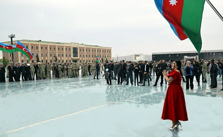 HDQ-nin hərbi hissəsinin yaranması günü qeyd edilib