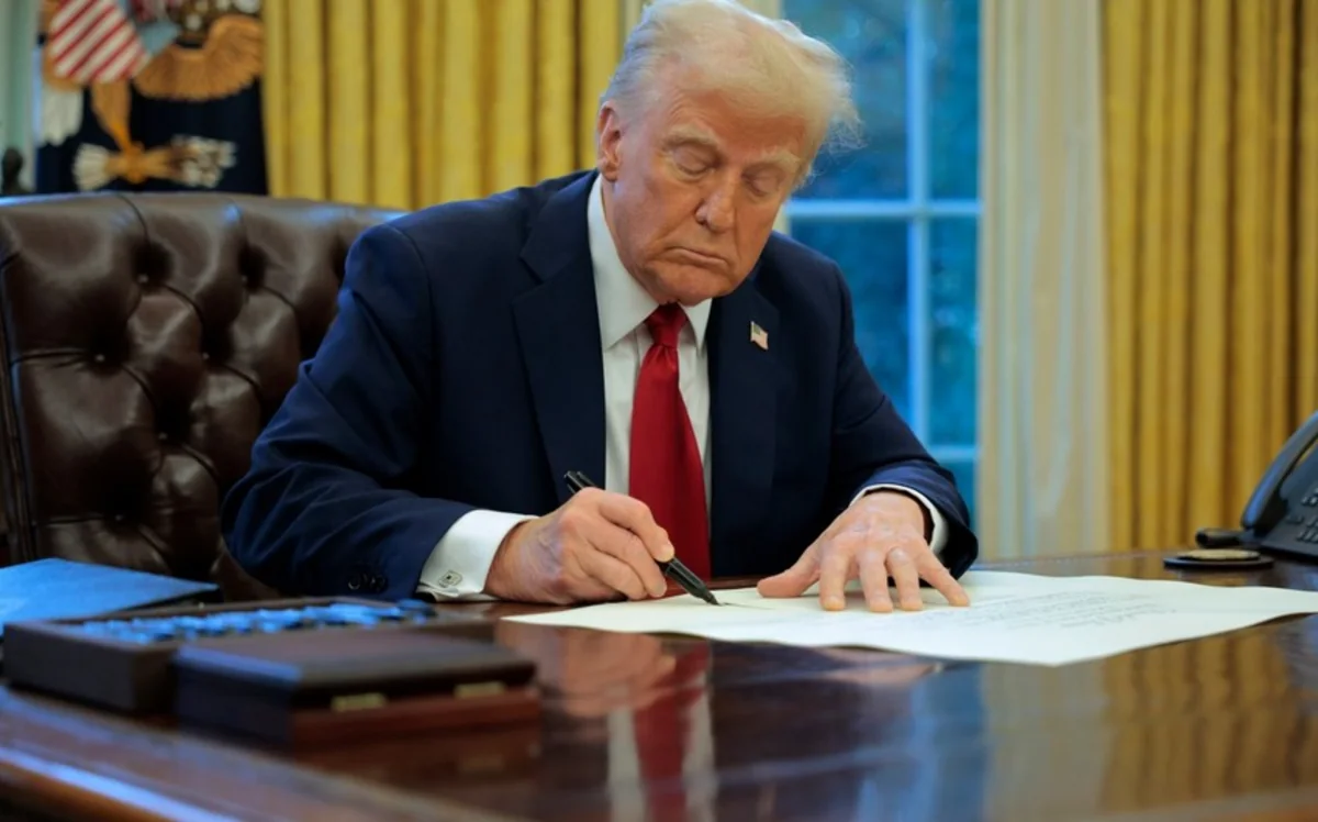 Trump signs order pulling US from UN rights body, Palestinian relief agency