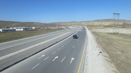 Azərbaycanda turizmin və kənd təsərrüfatının inkişafına xidmət edəcək yol yenidən qurulur - VİDEO