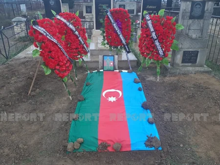 Biləsuvarda şəhid əsgər dəfn edilib