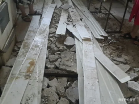 Dövlət Komitəsi: Sumqayıtda uçan yataqxanada məskunlaşmış məcburi köçkünlərin problemi nəzarətə götürülüb - VİDEO - YENİLƏNİB