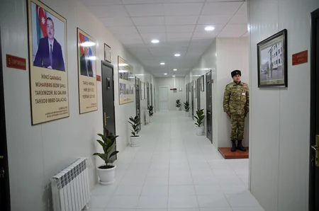 Проверена служебно-боевая деятельность военных объектов в Кяльбаджаре и Лачине