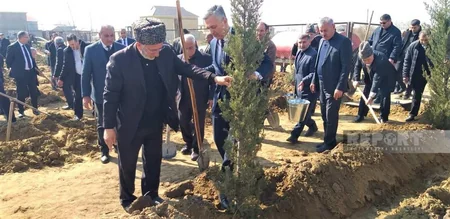 Biləsuvarın Əsgərabad kəndində “Heydər Əliyev adına park” salınıb