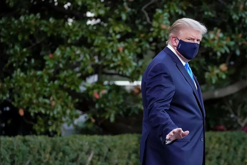 Tramp növbəti dəfə koronavirus testi verib