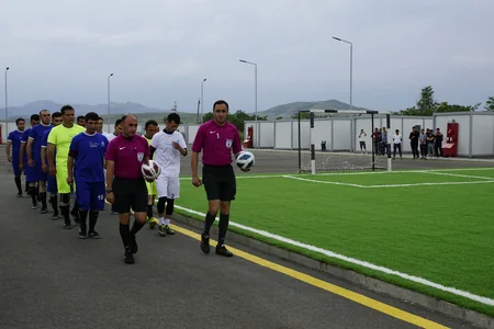 ANAMA-nın sahə əməkdaşlarının iştirakı ilə mini-futbol turnirinə start verilib