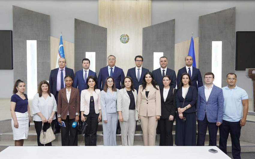 Azərbaycan nümayəndə heyəti Özbəkistanın müxtəlif dövlət qurumlarının fəaliyyəti ilə tanış olublar