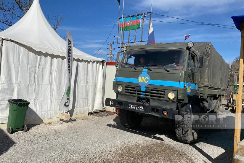 По дороге Ханкенди-Лачын беспрепятственно проехали 55 автомобилей РМК