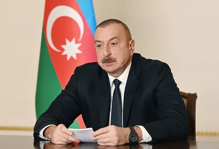 President Ilham Aliyev takes part in CIS meeting