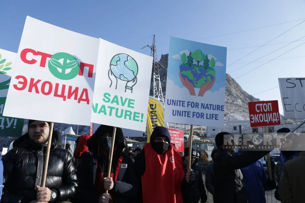 Protest on Khankandi-Lachin road continues - VIDEO