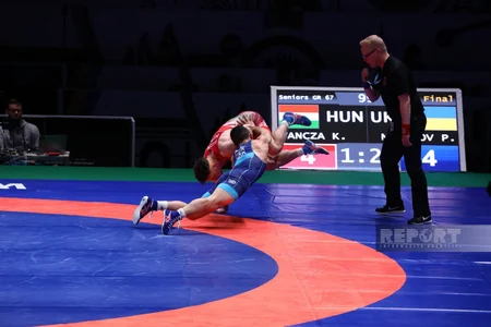 Ukraynanı təmsil edən azərbaycanlı güləşçi Bakıda olimpiadaya lisenziya qazanıb