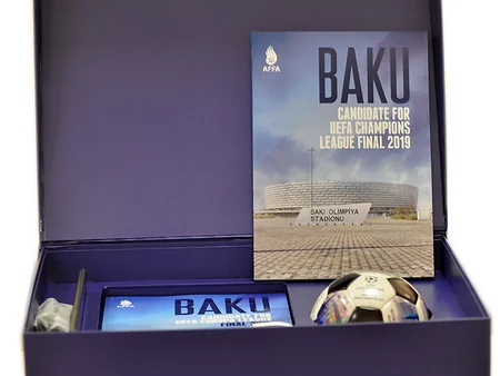 Bakı Olimpiya Stadionunun avrokubokların final oyunlarına namizədliyi ilə əlaqədar videoçarxlar təqdim olunub - VİDEO