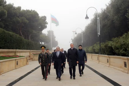 Azərbaycan və Gürcüstan Müdafiə nazirləri görüşdü - FOTO - VİDEO