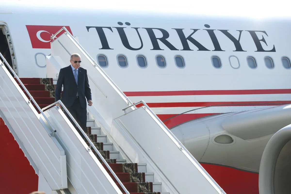 Erdogan leaving for visit to Ukraine