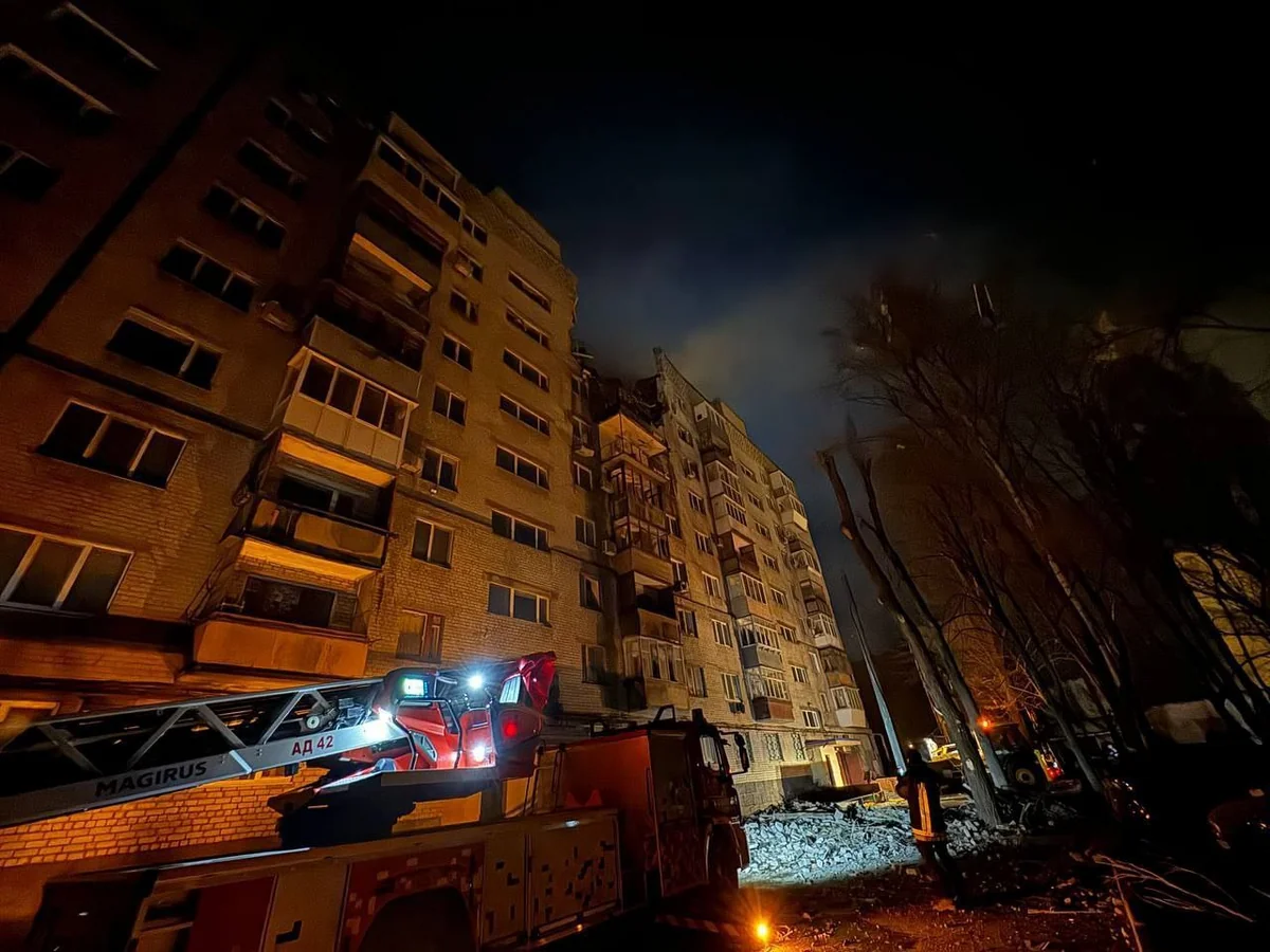 Russian drone strike on high-rise in Dnipro: Number of casualties increased