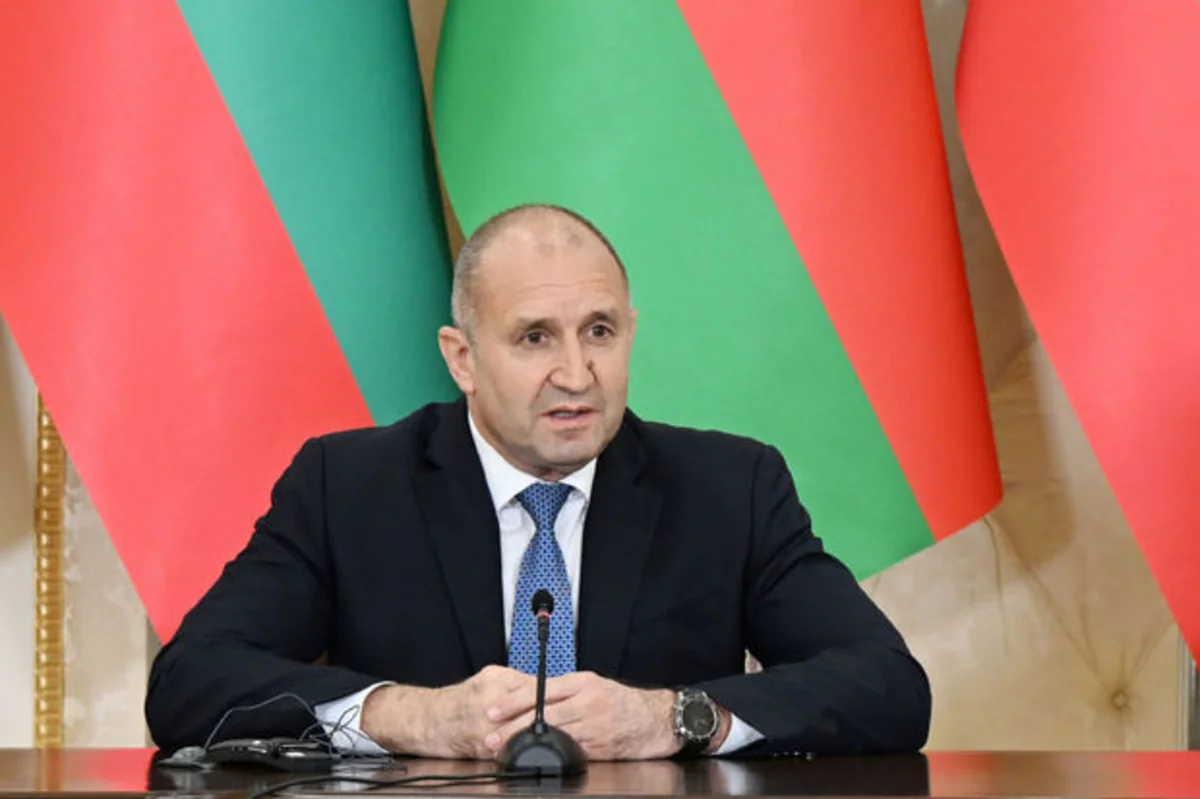Президент Болгарии поздравил Ильхама Алиева