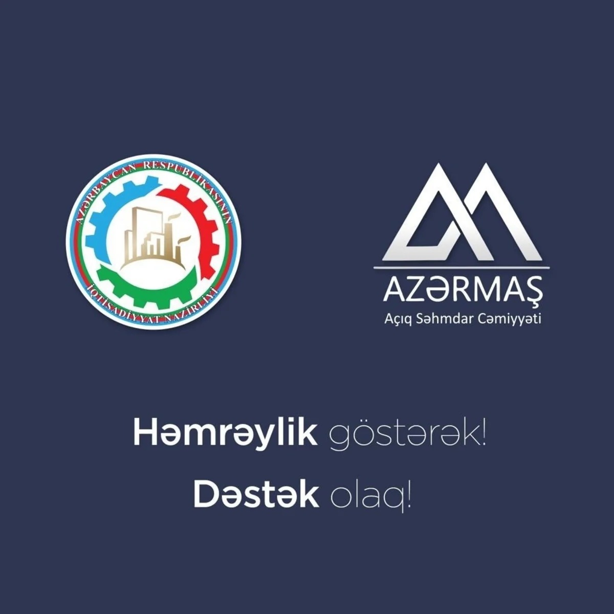 İqtisadiyyat Nazirliyi və “Azərmaş” ASC-dən yeni sosial təşəbbüs