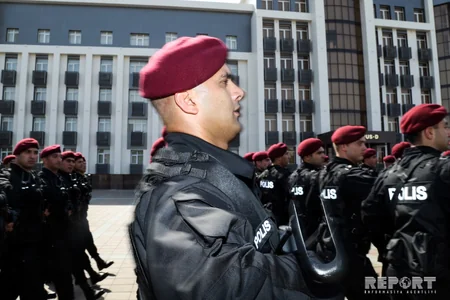 100-year old Azerbaijani police - PHOTOREPORT