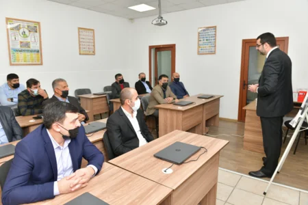 Nəqliyyat Təlim-Tədris Mərkəzində yeni təlim otaqları açılıb