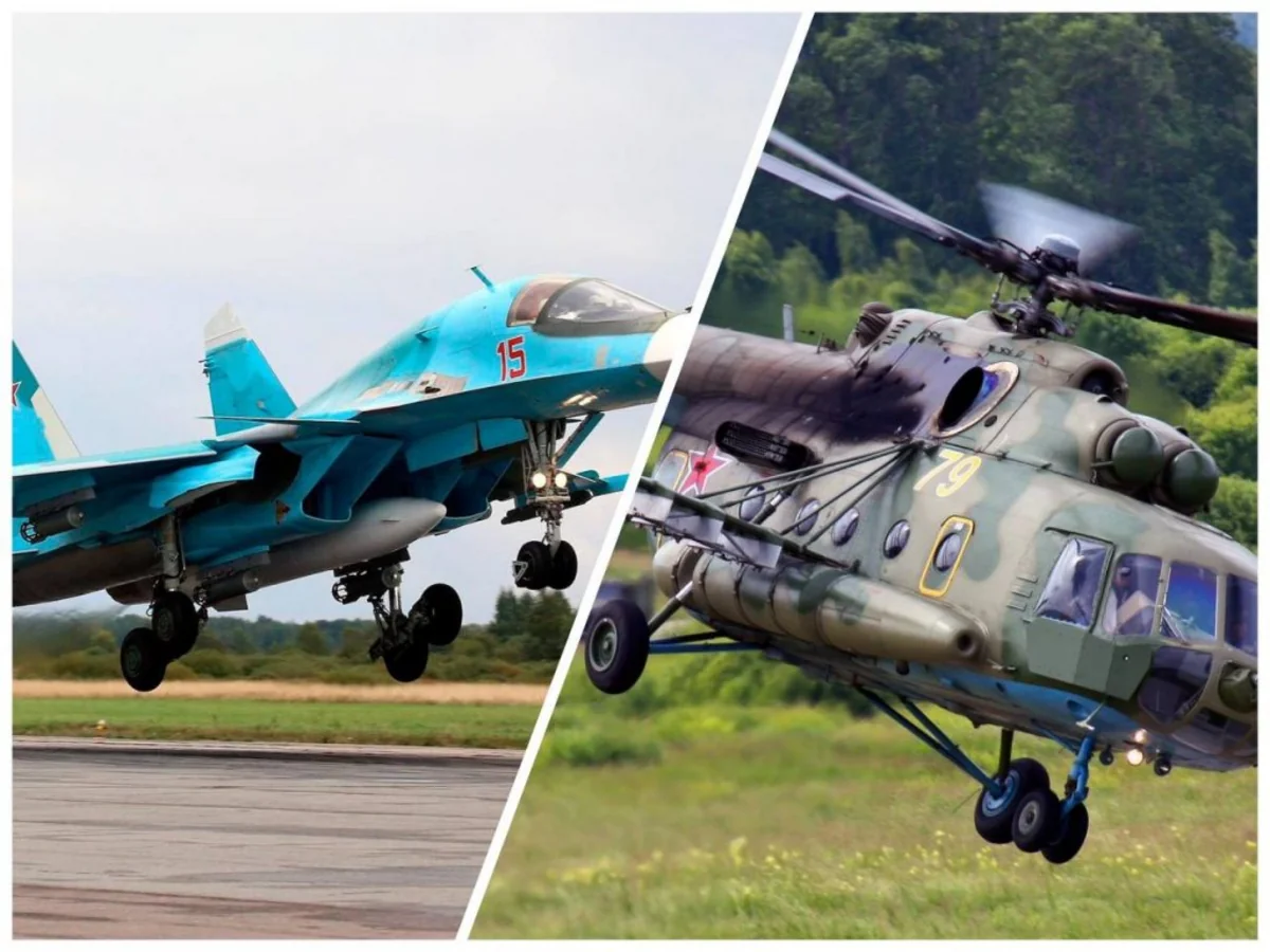 Rusiyada helikopter və hərbi təyyarənin qəzaya uğraması nəticəsində 9 nəfər ölüb