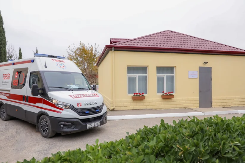 Zabratda yeni təcili tibbi yardım stansiyası istifadəyə verilib