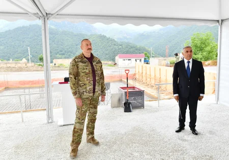 Kəlbəcər Rəqəmsal İdarəetmə Mərkəzinin təməli qoyulub