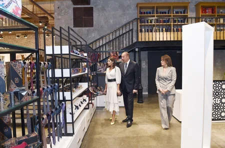 Heydər Əliyev Fondunun təşəbbüsü ilə yaradılan Bakı Kitab Mərkəzinin açılışı olub